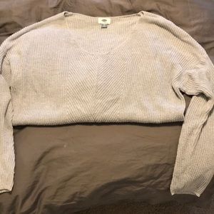 Oversized Gray Sweater